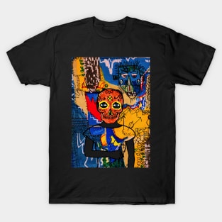 Charming Smile: A Timeless Portrait Piece T-Shirt